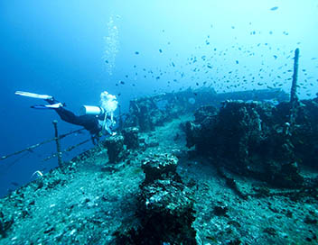 Truk Lagoon : le grand cimetire sous la mer