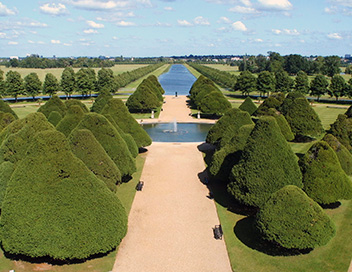 Jardins royaux - Hampton Court en Angleterre
