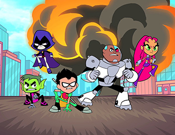 Teen Titans Go ! - Gaufres. - Cyborg et Jinx