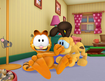 Garfield & Cie - Chat perch