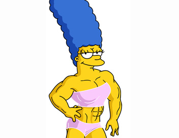Les Simpson - Les muscles de Marge