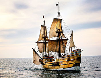 Cap sur le Nouveau Monde - Les plerins du Mayflower