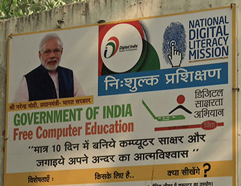 Modi, le leader digital