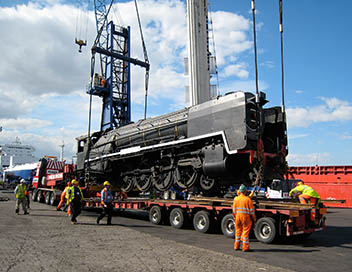 Convois XXL - 100 tonnes sur les rails