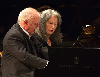 Martha Argerich et Daniel Barenboim - Deux stars au piano